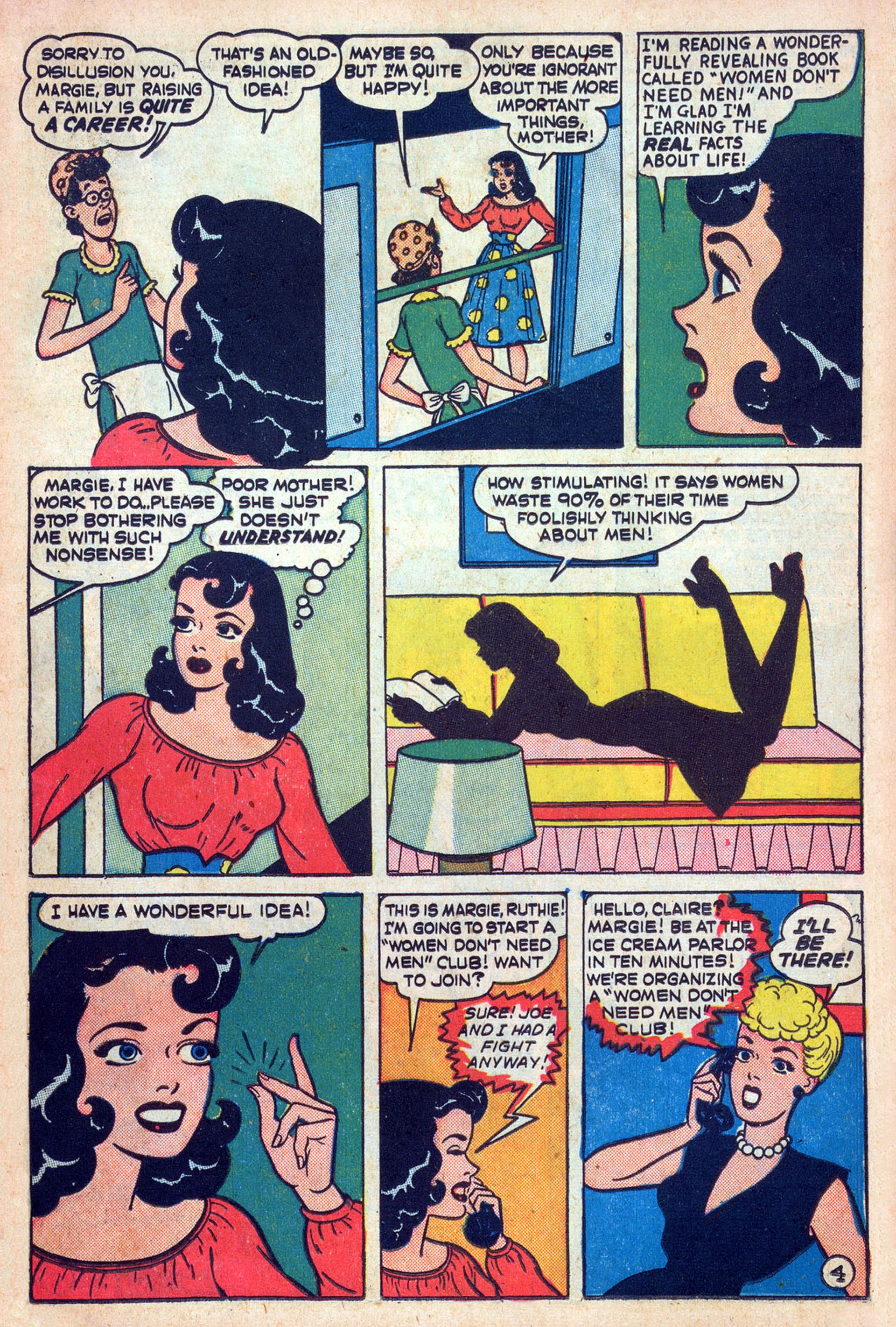Read online Margie Comics comic -  Issue #42 - 17