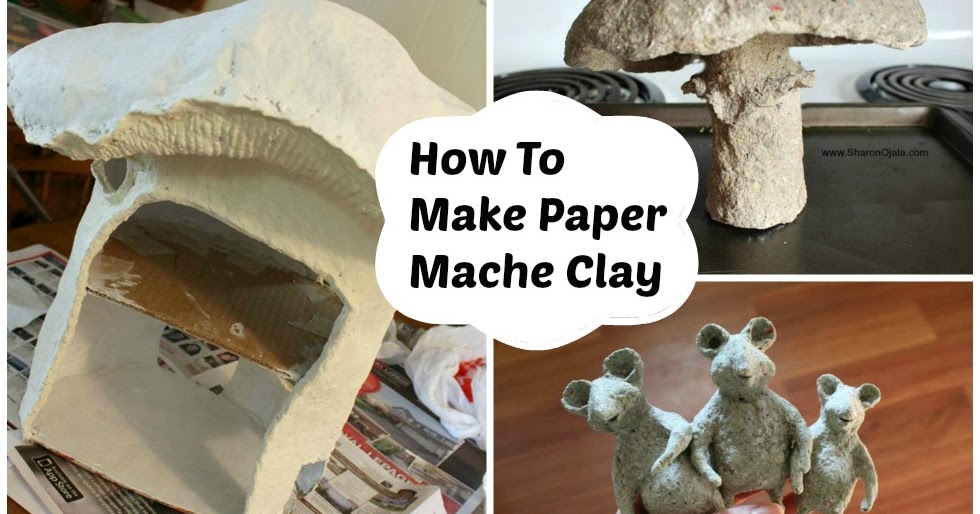 Homemade Obsessions How To Paper Mache Paste and Clay
