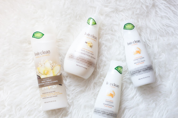Live Clean Vanilla Oatmeal Soothing Body Wash & Multi Boost Shampoo review