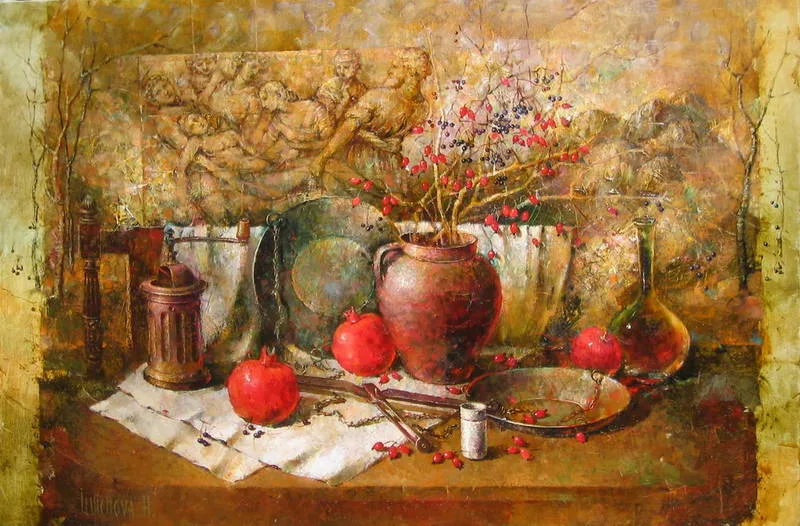 Helen Illichova [Елена Ильичева] 1958 ~ Ukrainian painter