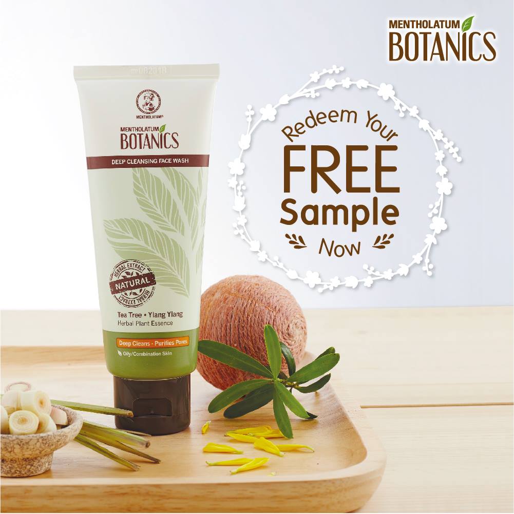 BestLah Botanics FREE Face Wash Sample