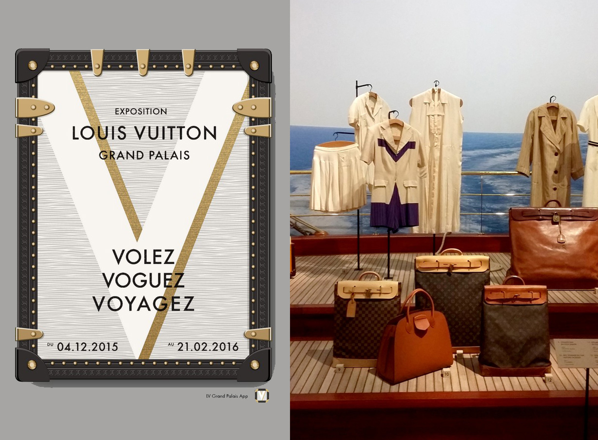 Louis Vuitton: Volez! Voguez! Voyagez! at the Grand Palais