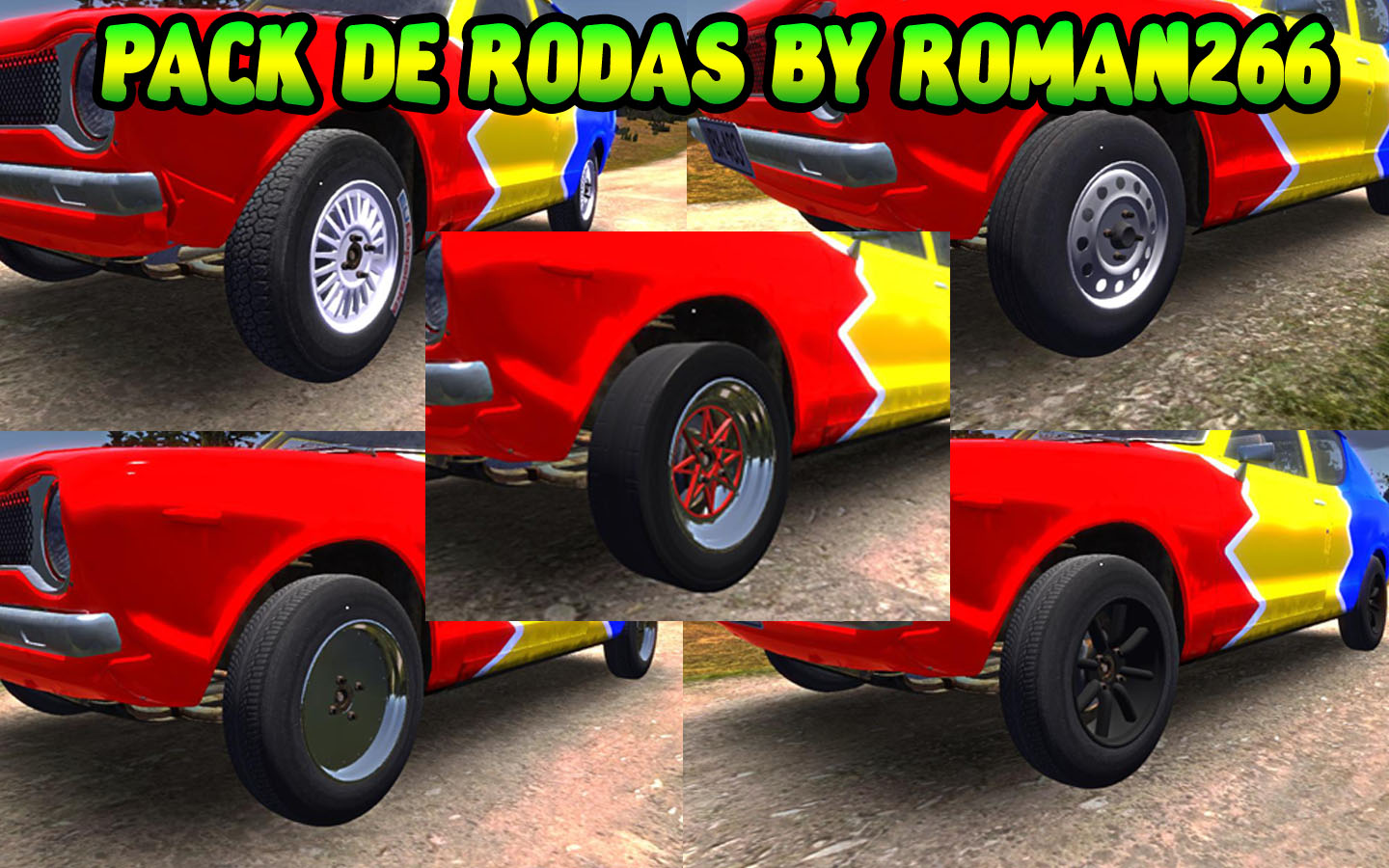 My Summer Car Brasil: [Mod] Pack de Rodas By Roman266