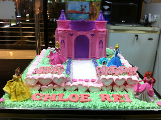 Chloe Rei's Princess Garden Birthday Cake