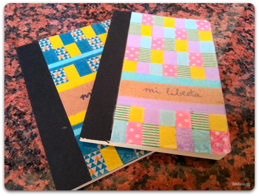 Tea Party Rosa 2014 washi libreta colaboracio?n