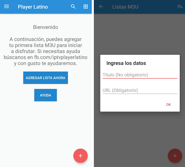 configurar Player Latino