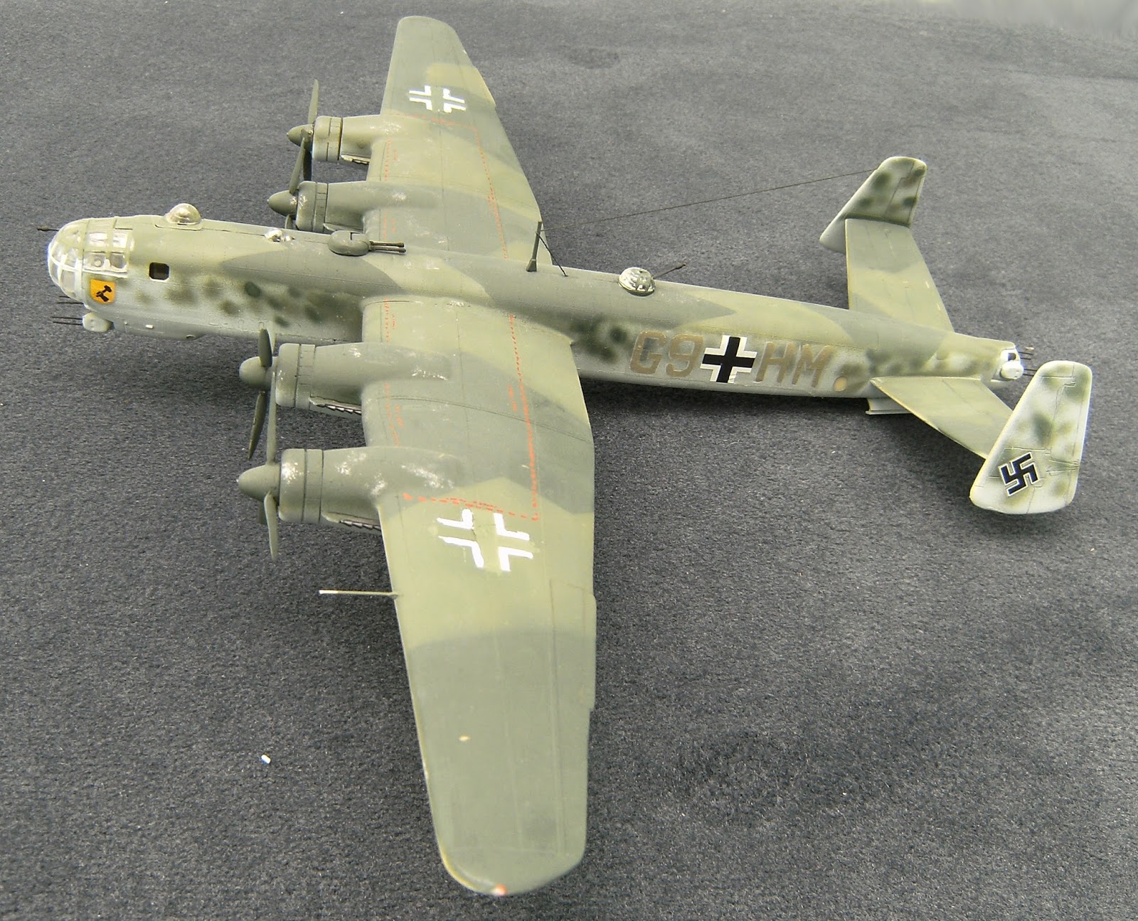 HappyscaleModellbau Heinkel He 277 toad resin 1/72