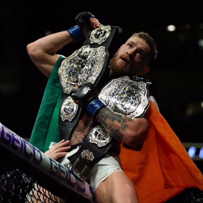 Guess What, Bitches — Conor McGregor is a Double Champion