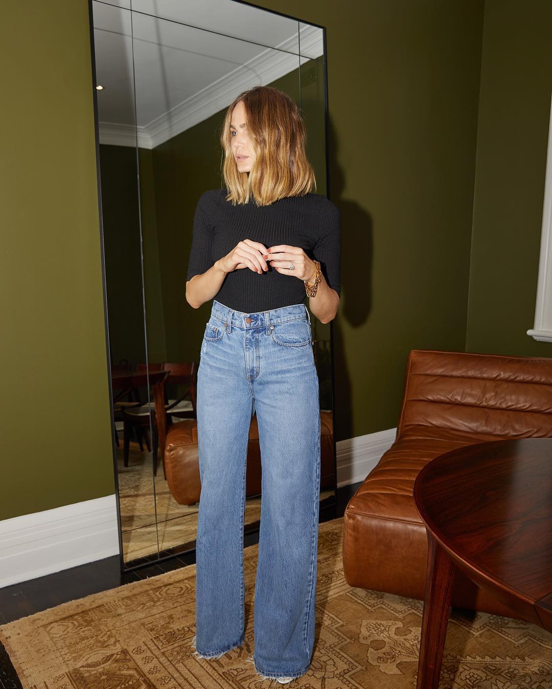 Australian Blogger Outfit With Wide-Leg Jeans — Brooke Testoni