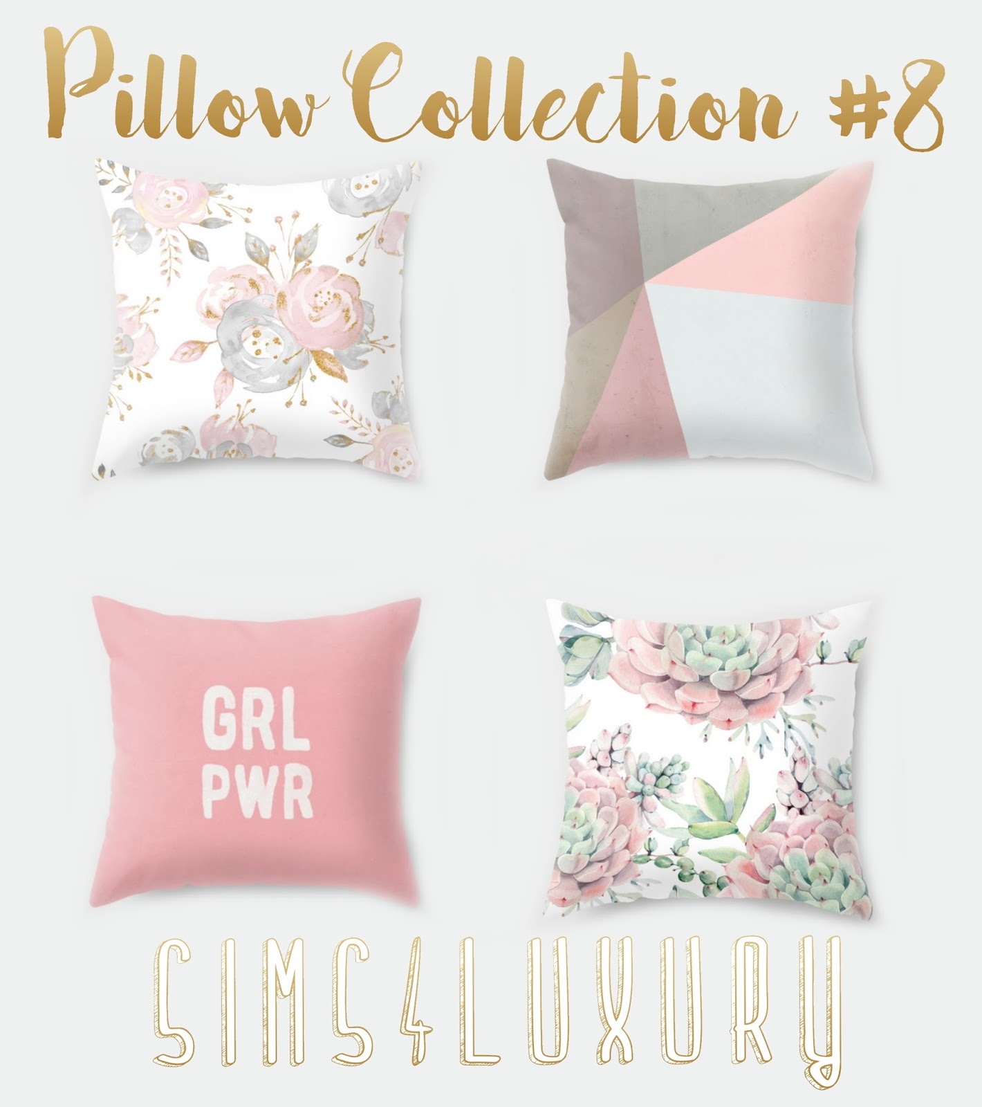 Sims 4 Cc Couch Pillows