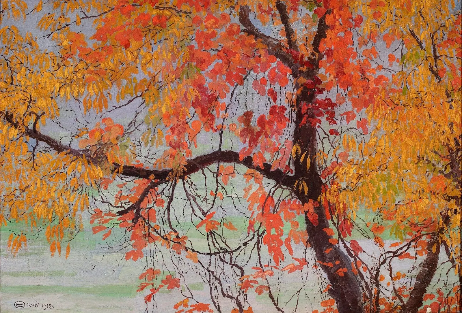 Edward-Okun-Autumn-Leaves-1912