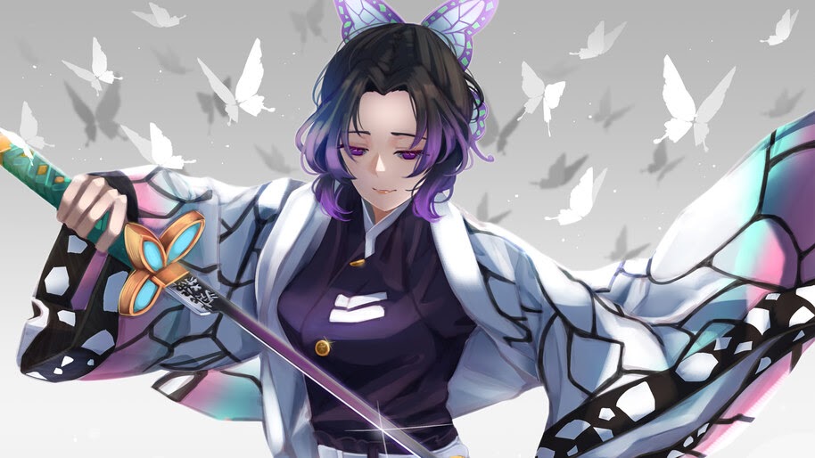 Shinobu Kocho, Kimetsu no Yaiba, 4K, #3.1449