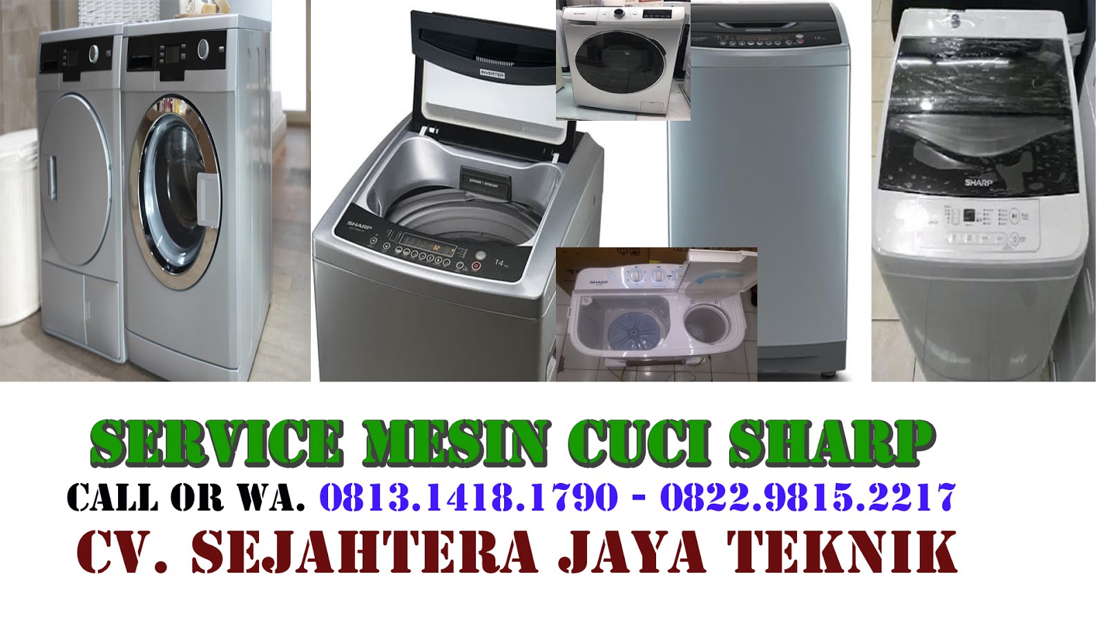 Service Mesin Cuci Sharp di Jakarta Selatan