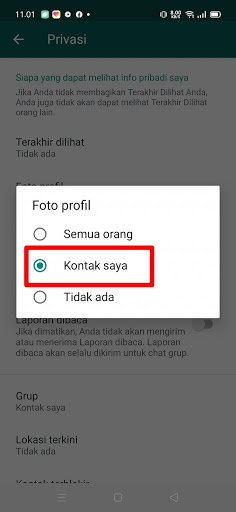 How to Hide Whatsapp Profile Photo From Multiple Contacts 2