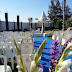 El escenario de la boda, preparado y decorado para la ocasión