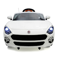 fiat 124 spider official licensed battery toy car