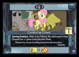 My Little Pony Comforting Critters Canterlot Nights CCG Card