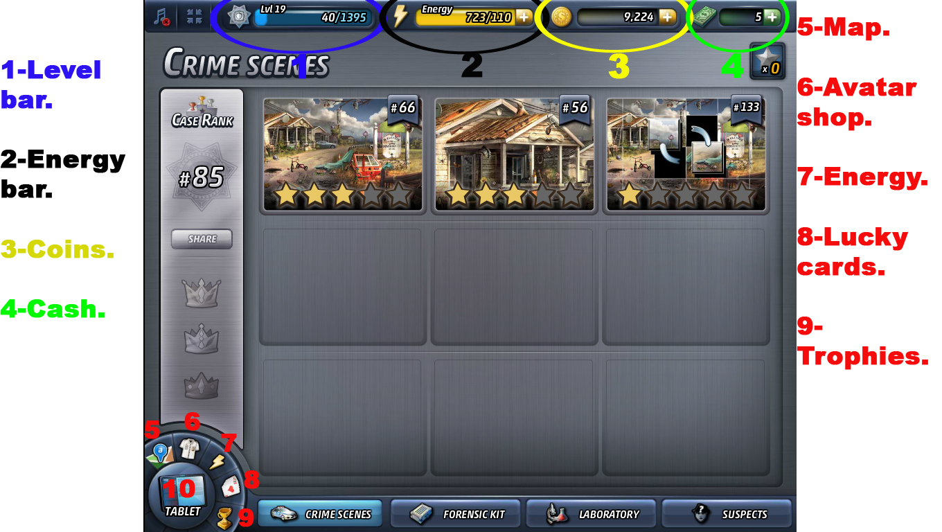 Criminal case game Criminal case game