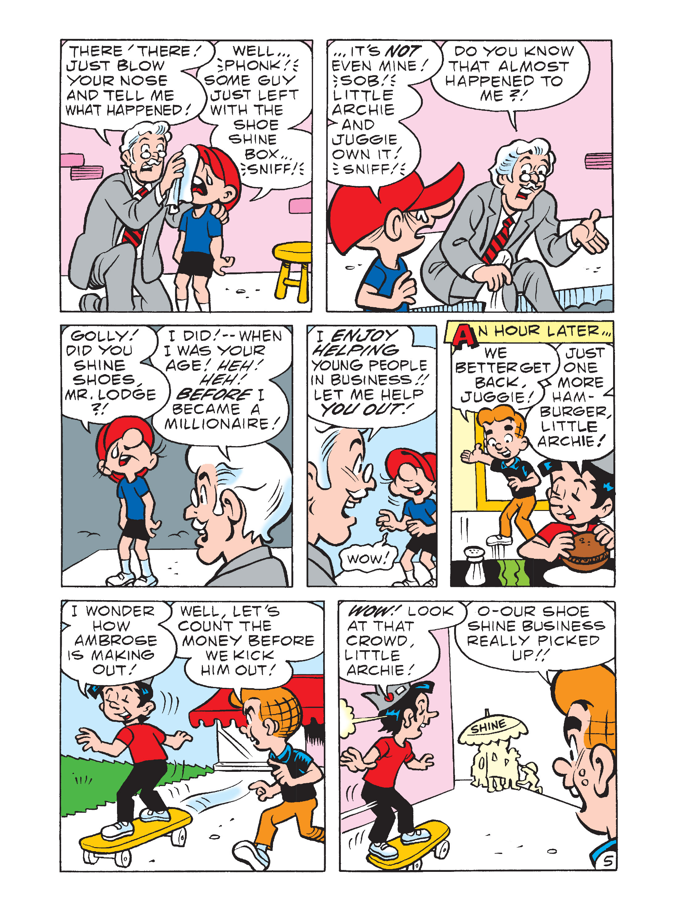 Read online Archie's Funhouse Double Digest comic -  Issue #5 - 133