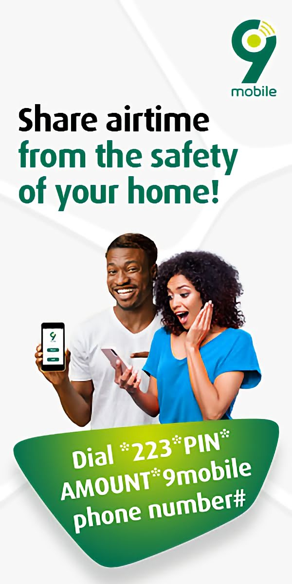 SHARE YOUR AIRTIME WITH YOUR LOVED ONES