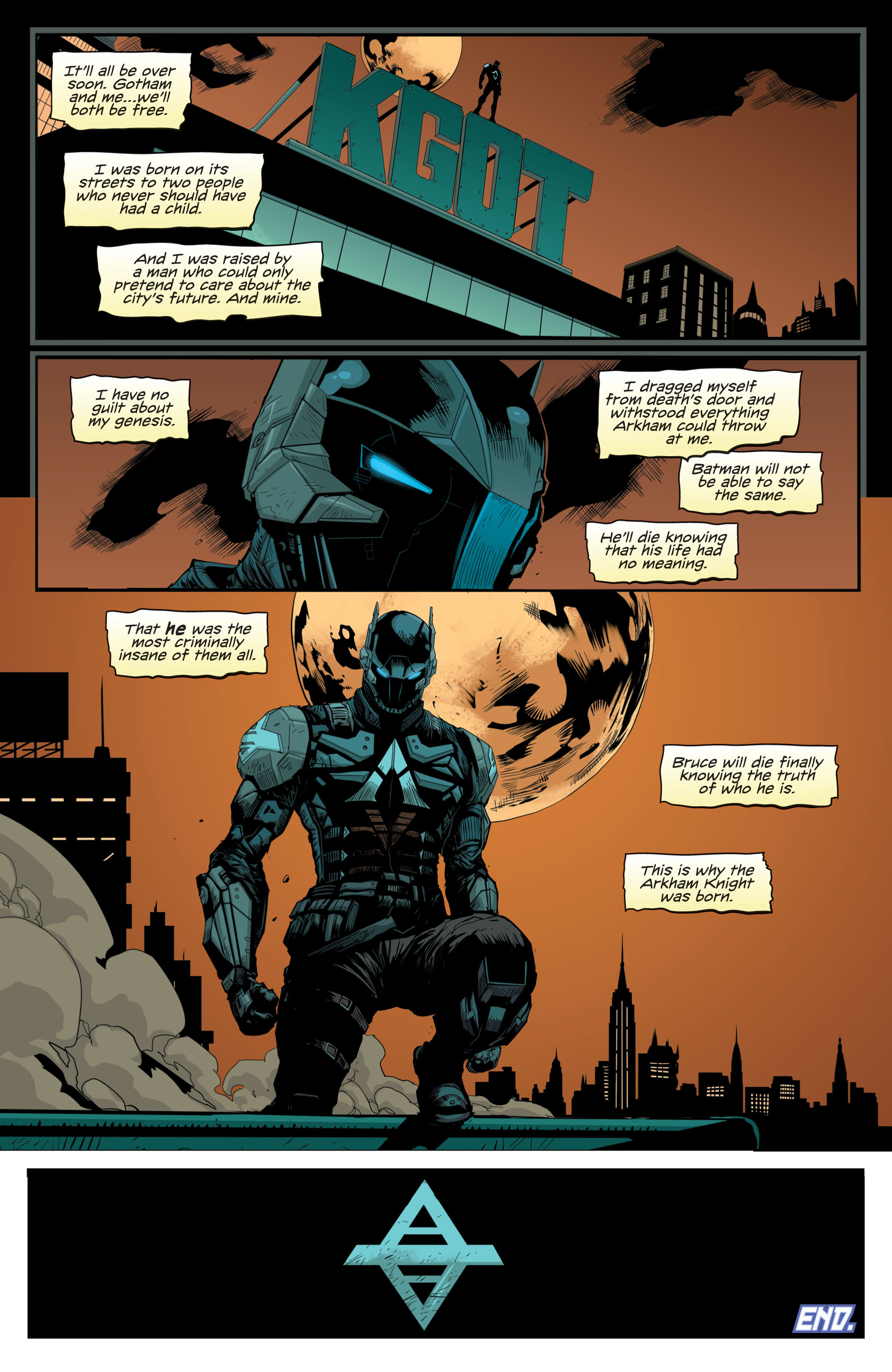 Read online Batman: Arkham Knight: Genesis comic -  Issue #6 - 21