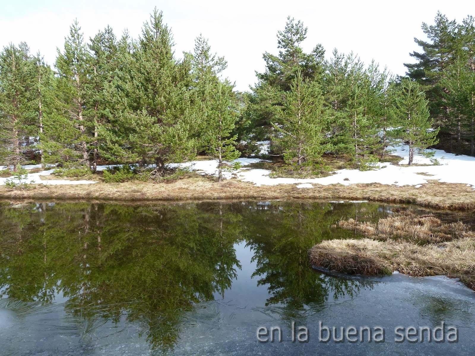 en la buena senda Laguna Haedillo