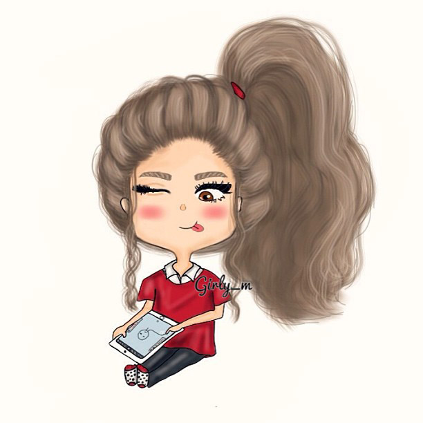 صور بنات كرتون 2018 جميلة ورائعة للفيس بوك