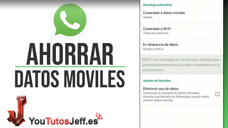 Como Ahorrar Datos en Whatsapp - Trucos Whatsapp
