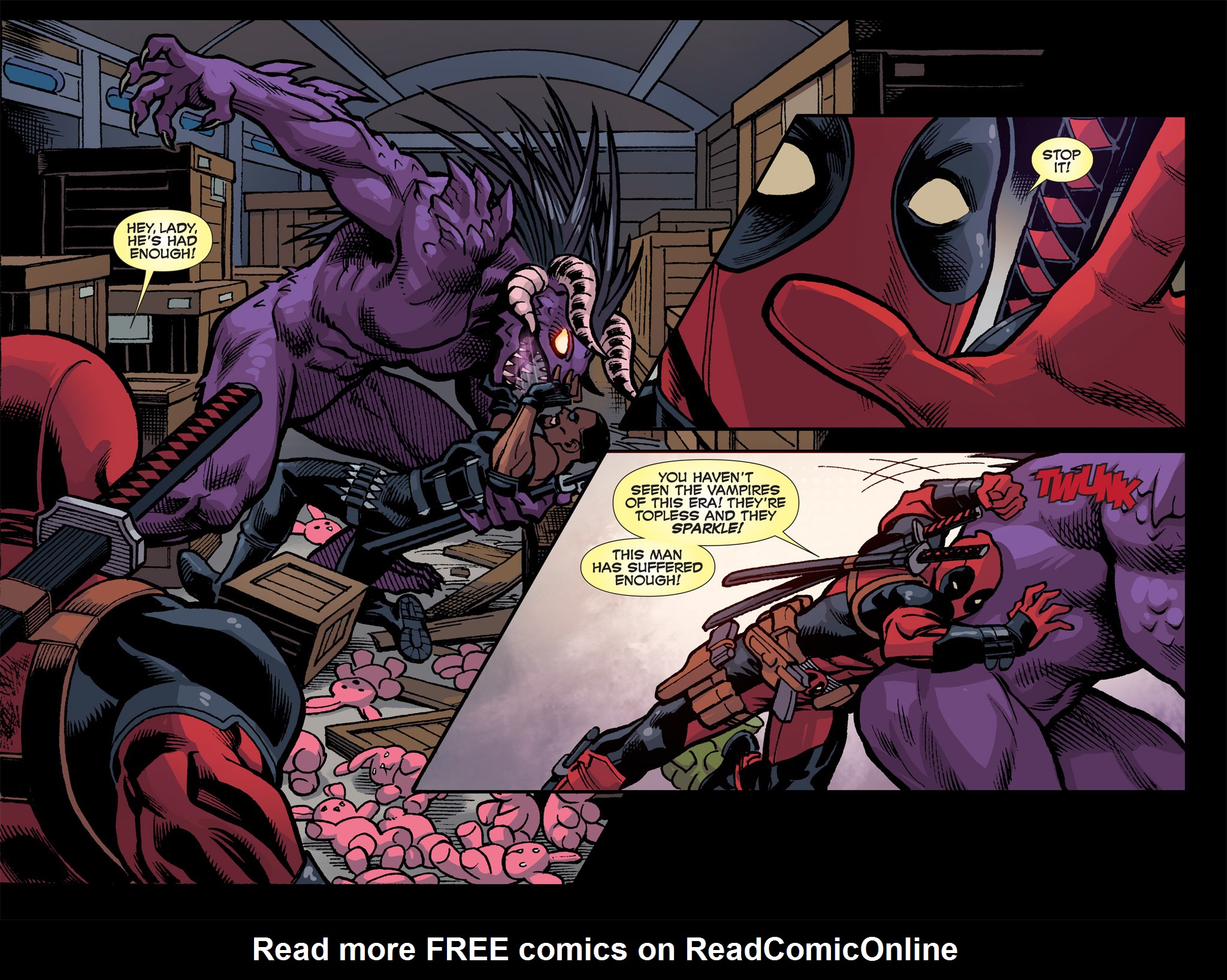 Read online Deadpool: Dracula's Gauntlet comic -  Issue # Part 4 - 6