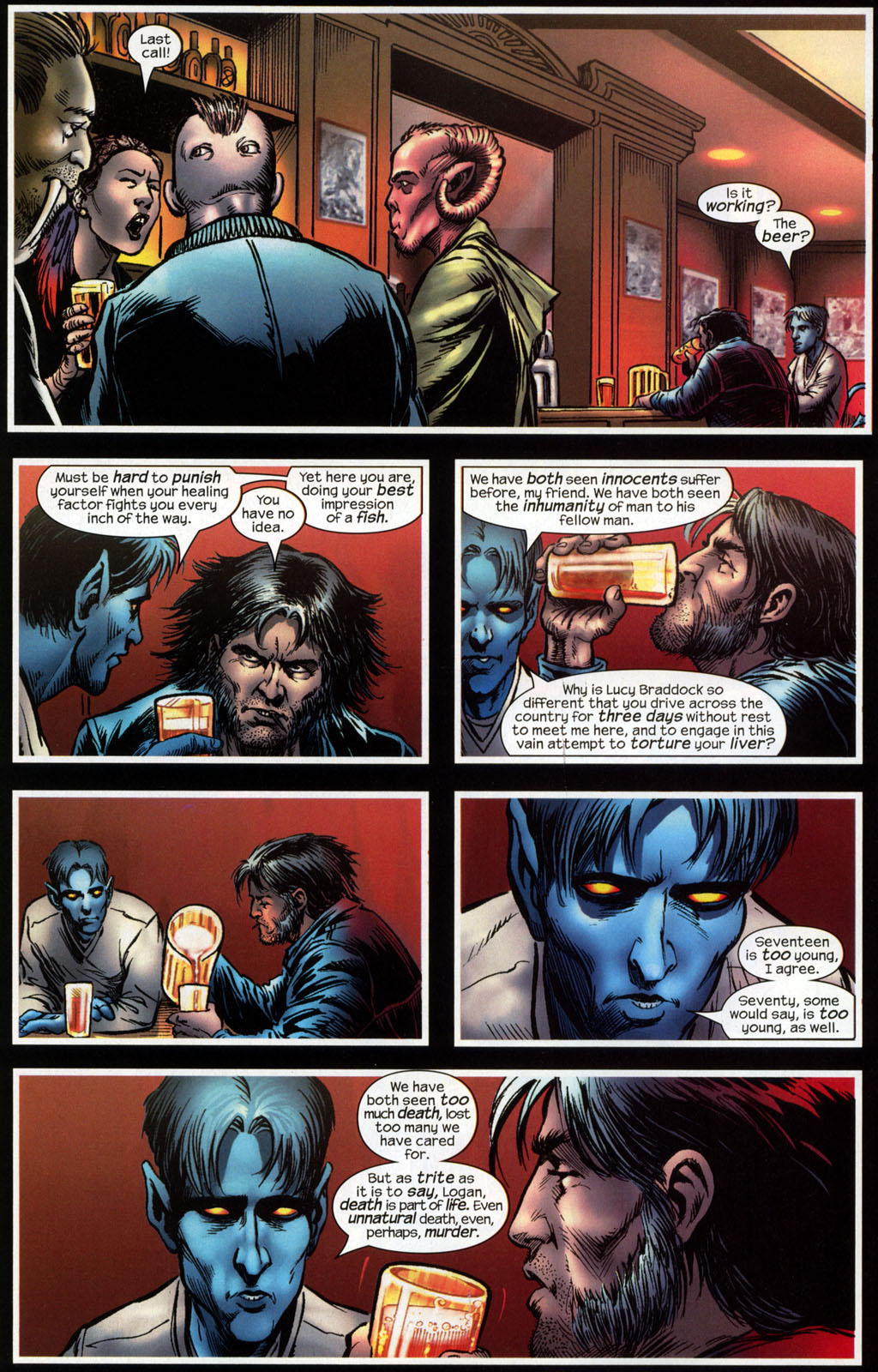 Read online Wolverine (2003) comic - Issue #6 - 17