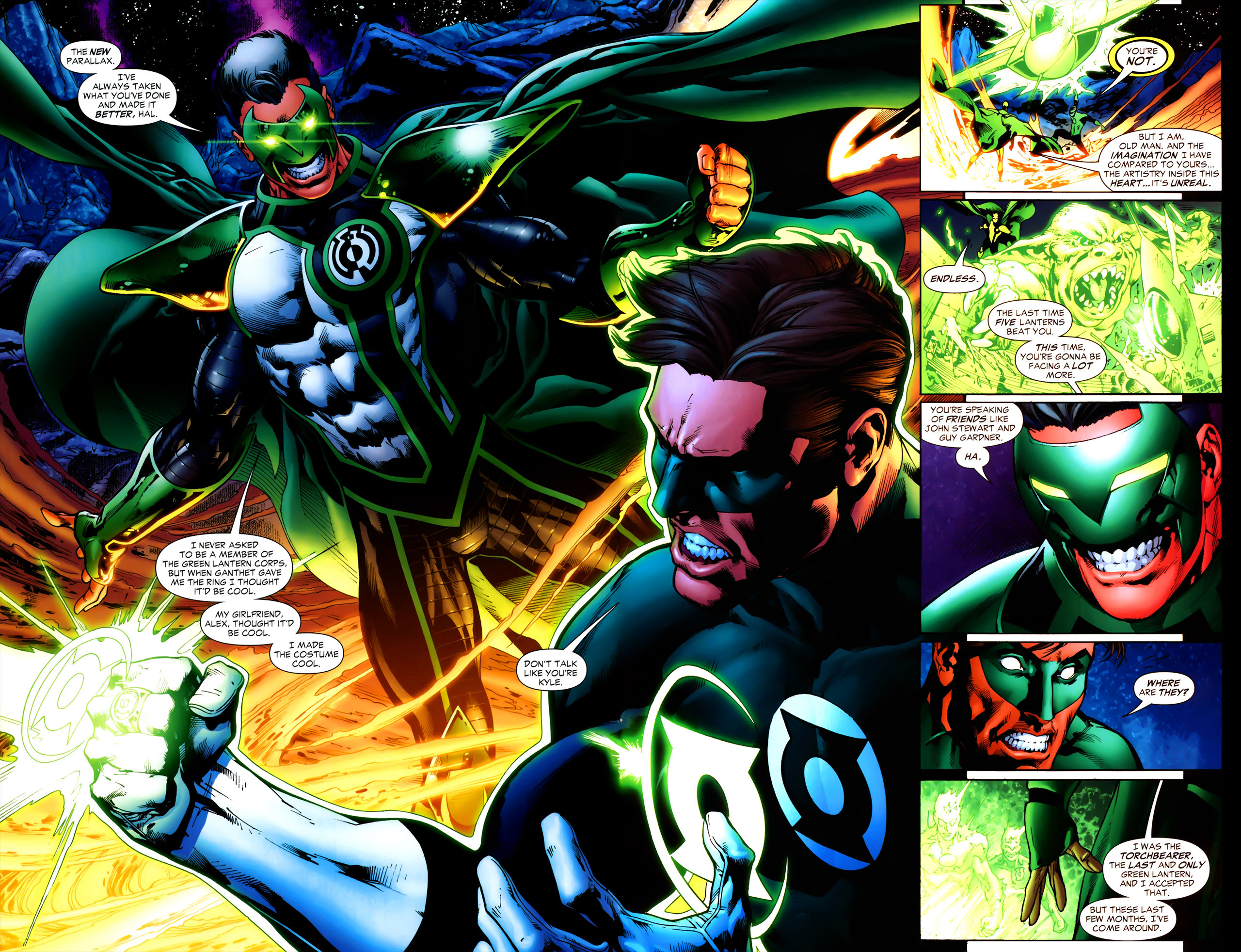 Read online Green Lantern (2005) comic -  Issue #21 - 18