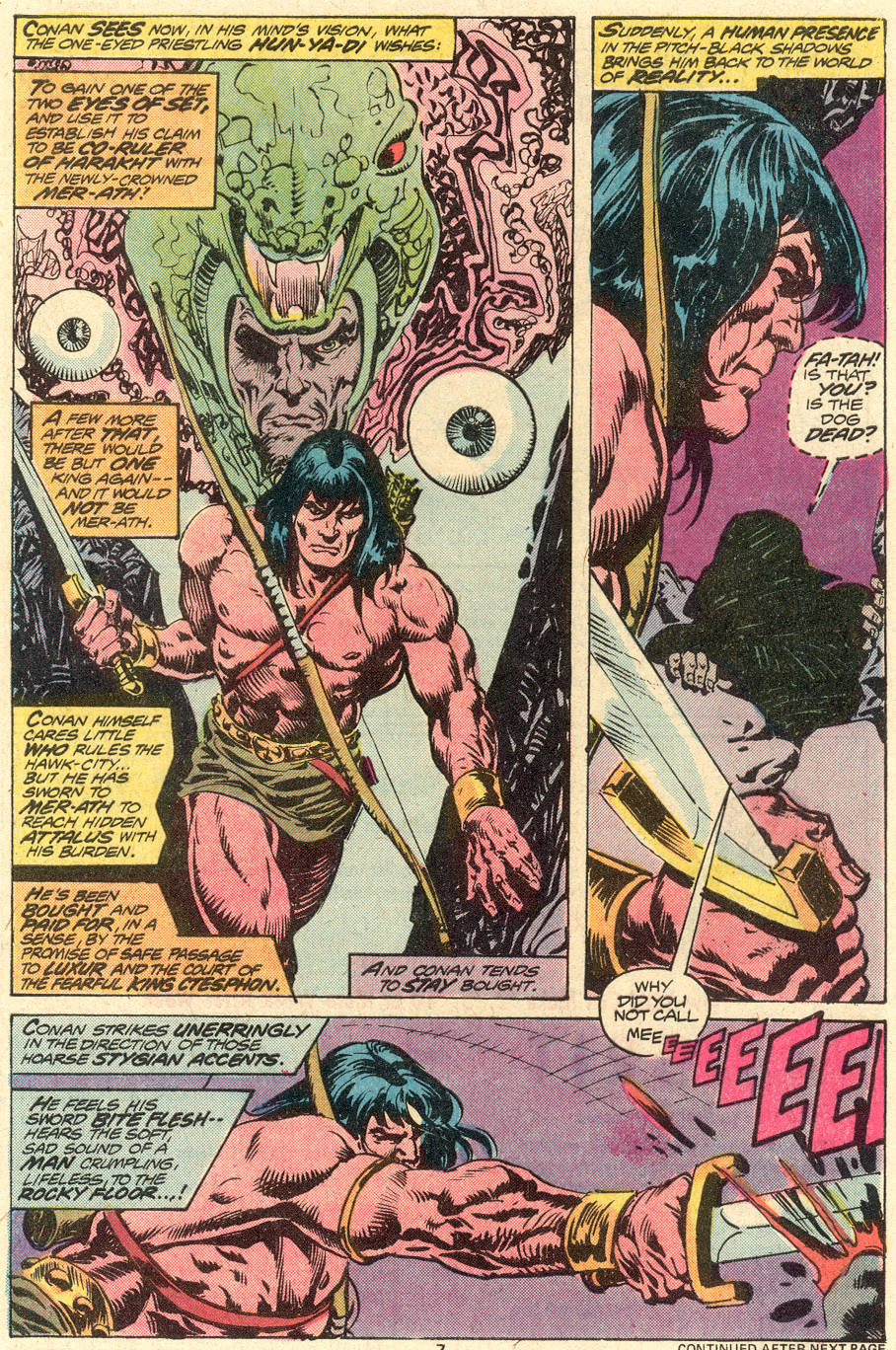 Read online Conan the Barbarian (1970) comic -  Issue #79 - 6