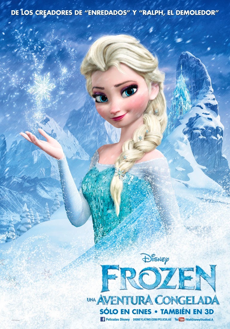 Confiar borde es inutil Nuevos posters de la película "Frozen: Una Aventura Congelada" - PROYECTOR  XD