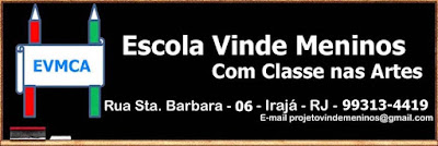 Escola Vinde Meninos Com Classe Nas Artes