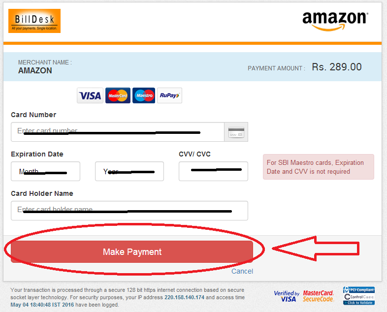 How to Purchase Items from Amazon !!! ( Sbt/Sbi Debit 
