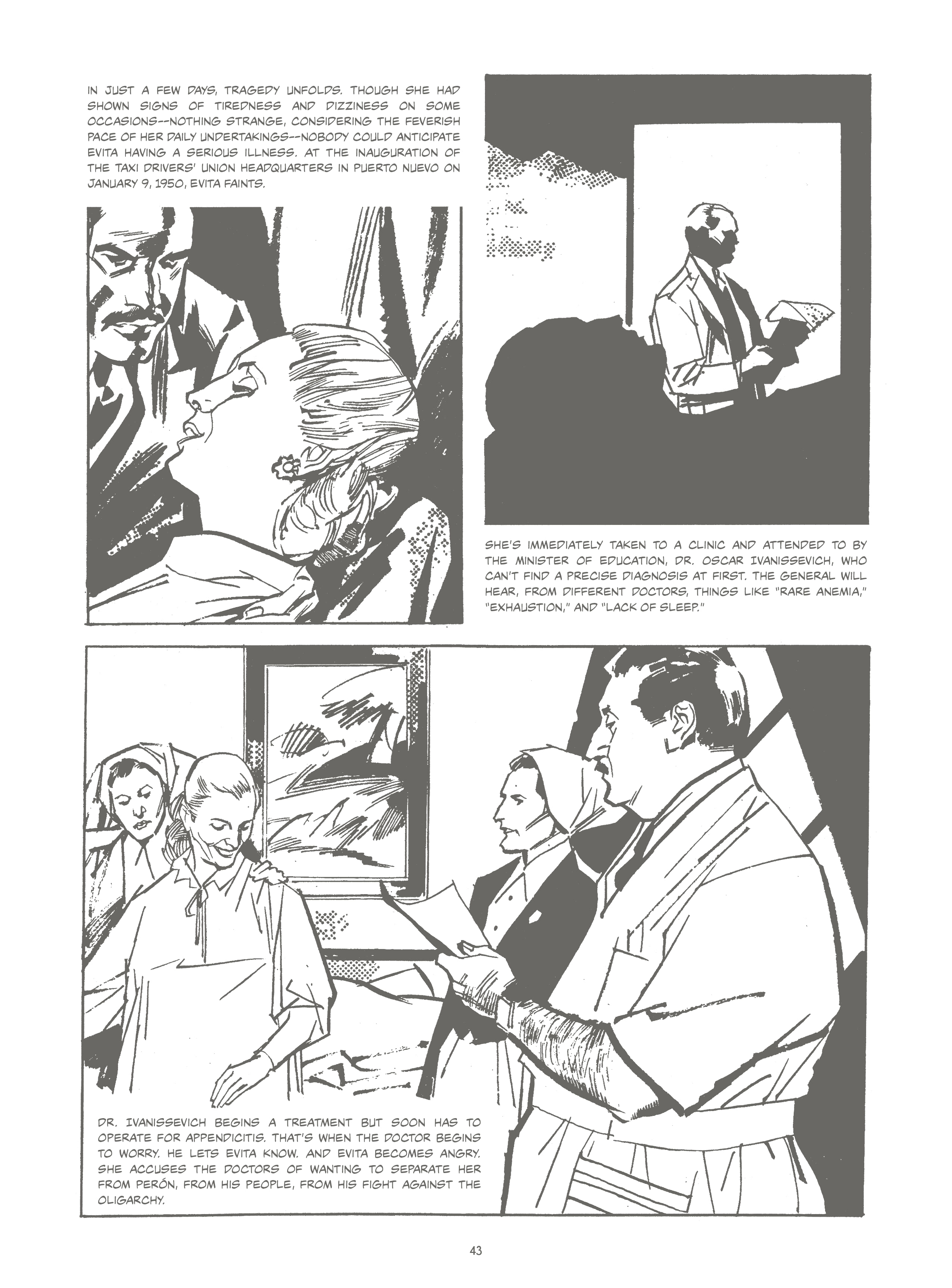 Read online Evita, the Life and Work of Eva Perón comic -  Issue # TPB - 48