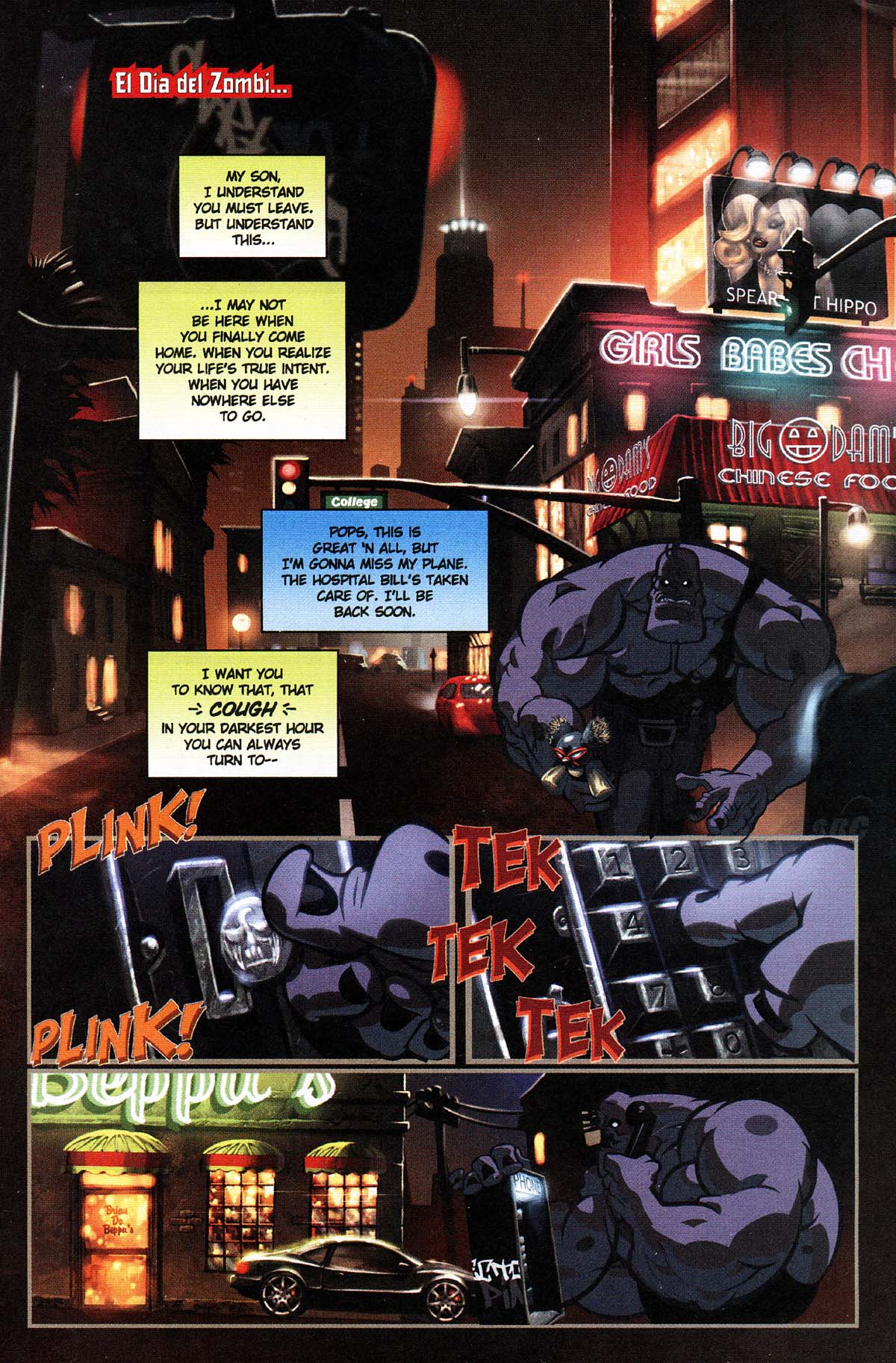 Read online El Zombo Fantasma comic -  Issue #3 - 3