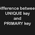 Unique Key VS Primary Key