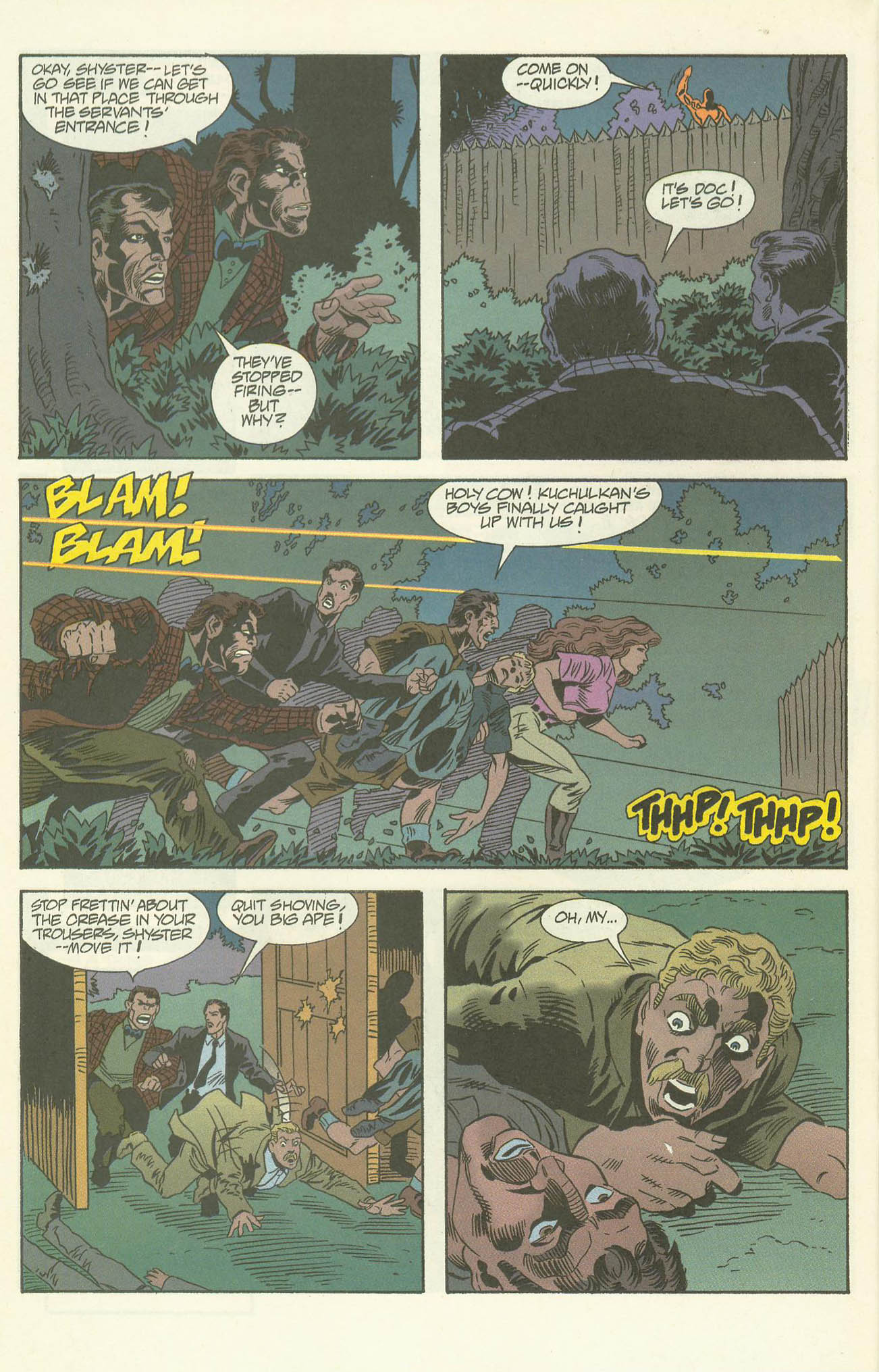 Read online Doc Savage: Curse of the Fire God comic -  Issue #4 - 18