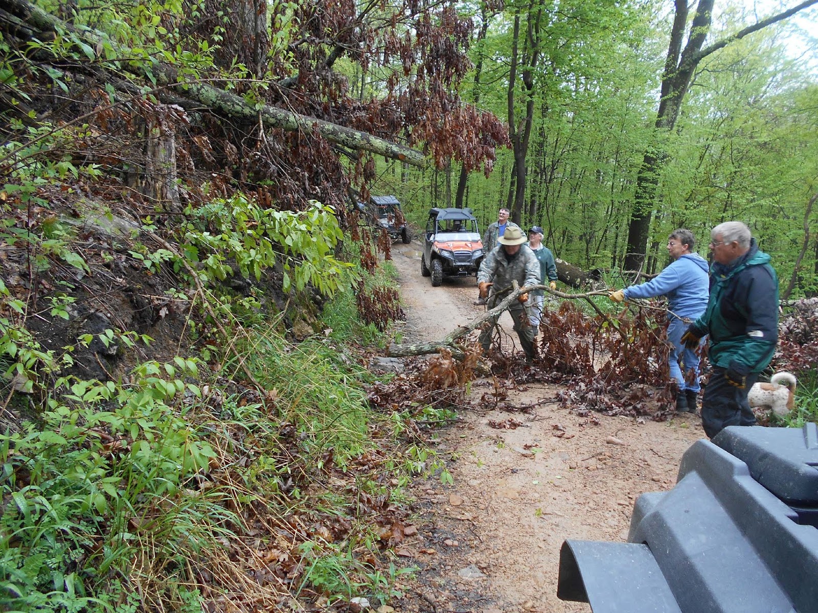 SSRTA News Blog Work Details on the Bloody Skillet Trail May 15th16th