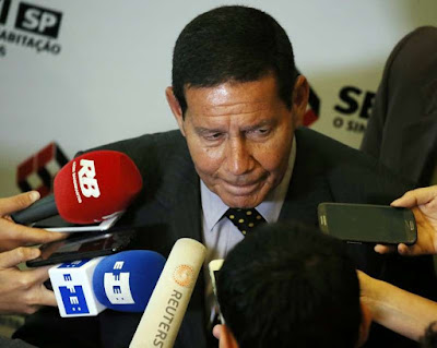 General Mourão aceitará o resultado em caso de derrota General Mourão aceitará o resultado em caso de derrota