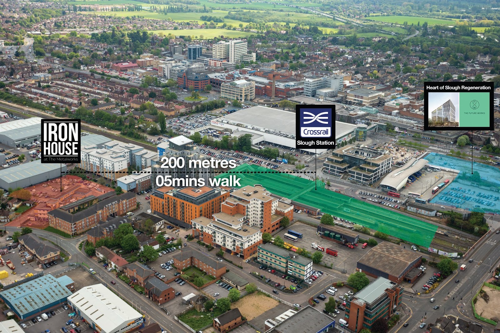 Property Talk 全新住宅 Iron House at The Metalworks 位於英國最宜居及工作地區*—斯勞 (Slough) 首次公開發售