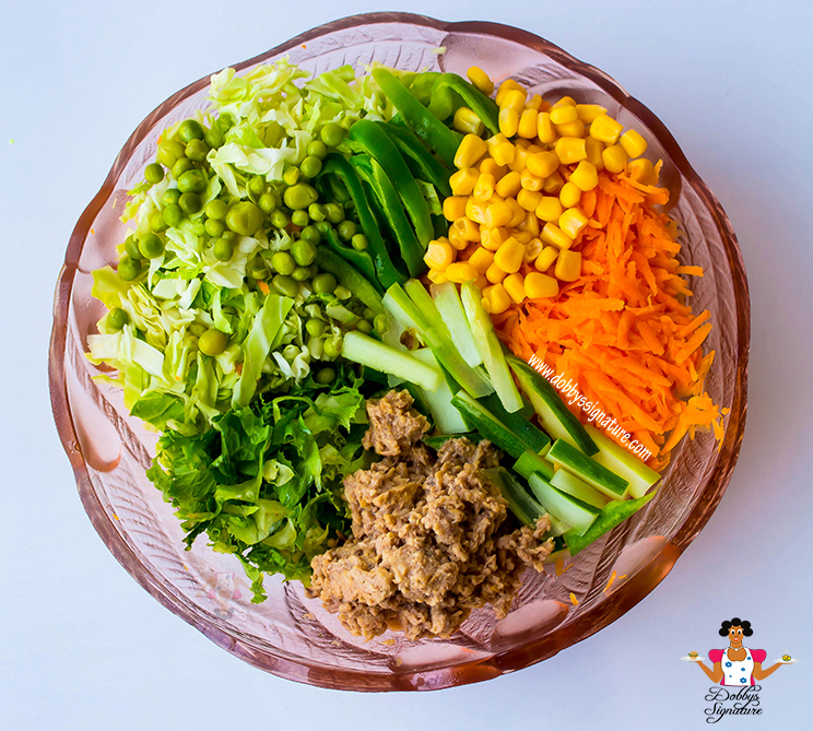 Tuna Vegetable Salad Recipe Dobby's Signature