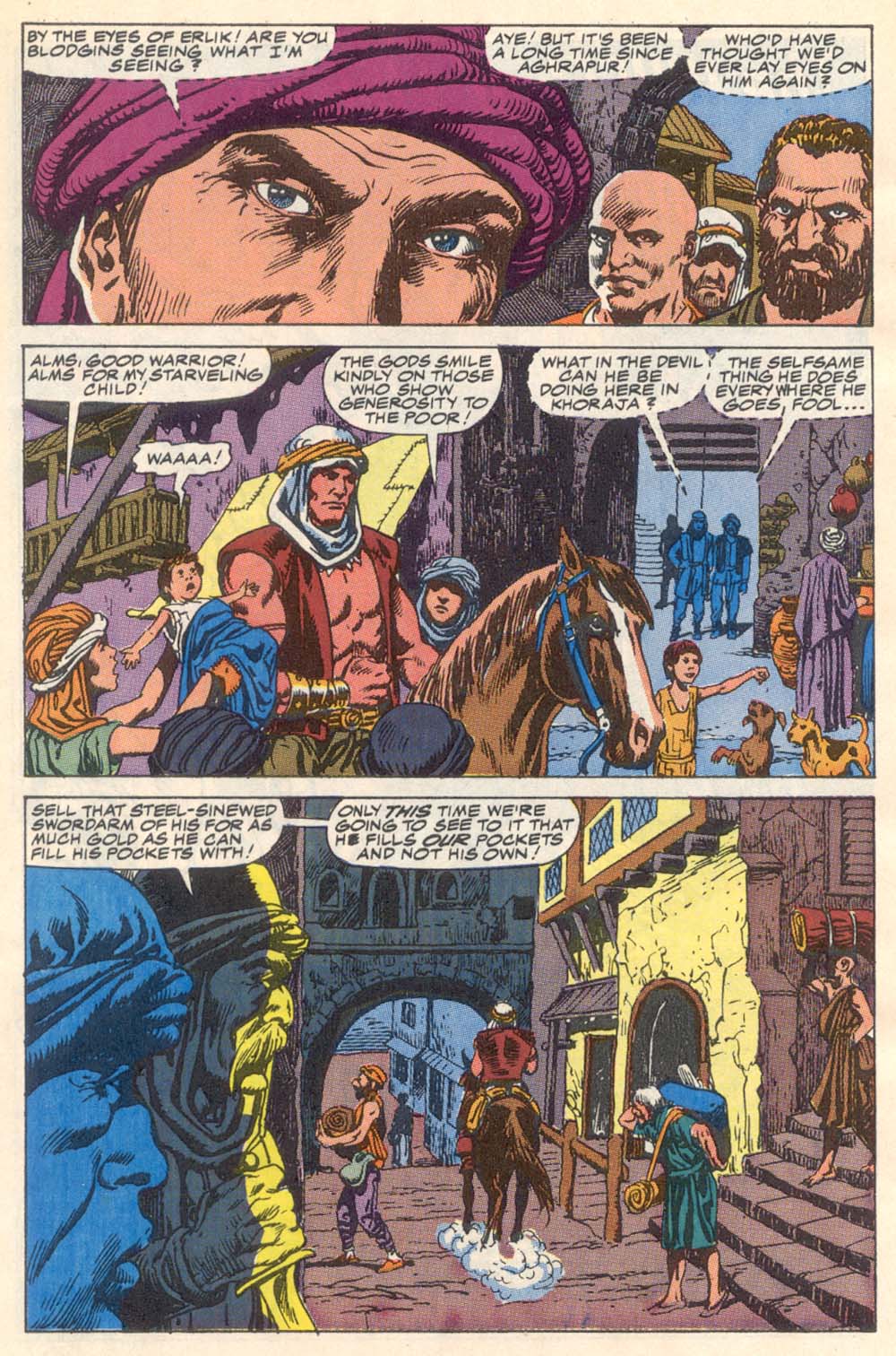 Read online Conan the Barbarian (1970) comic -  Issue #223 - 2