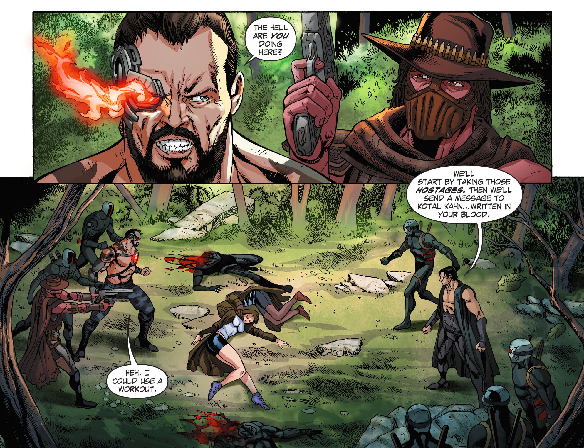 Read online Mortal Kombat X [I] comic -  Issue #9 - 20