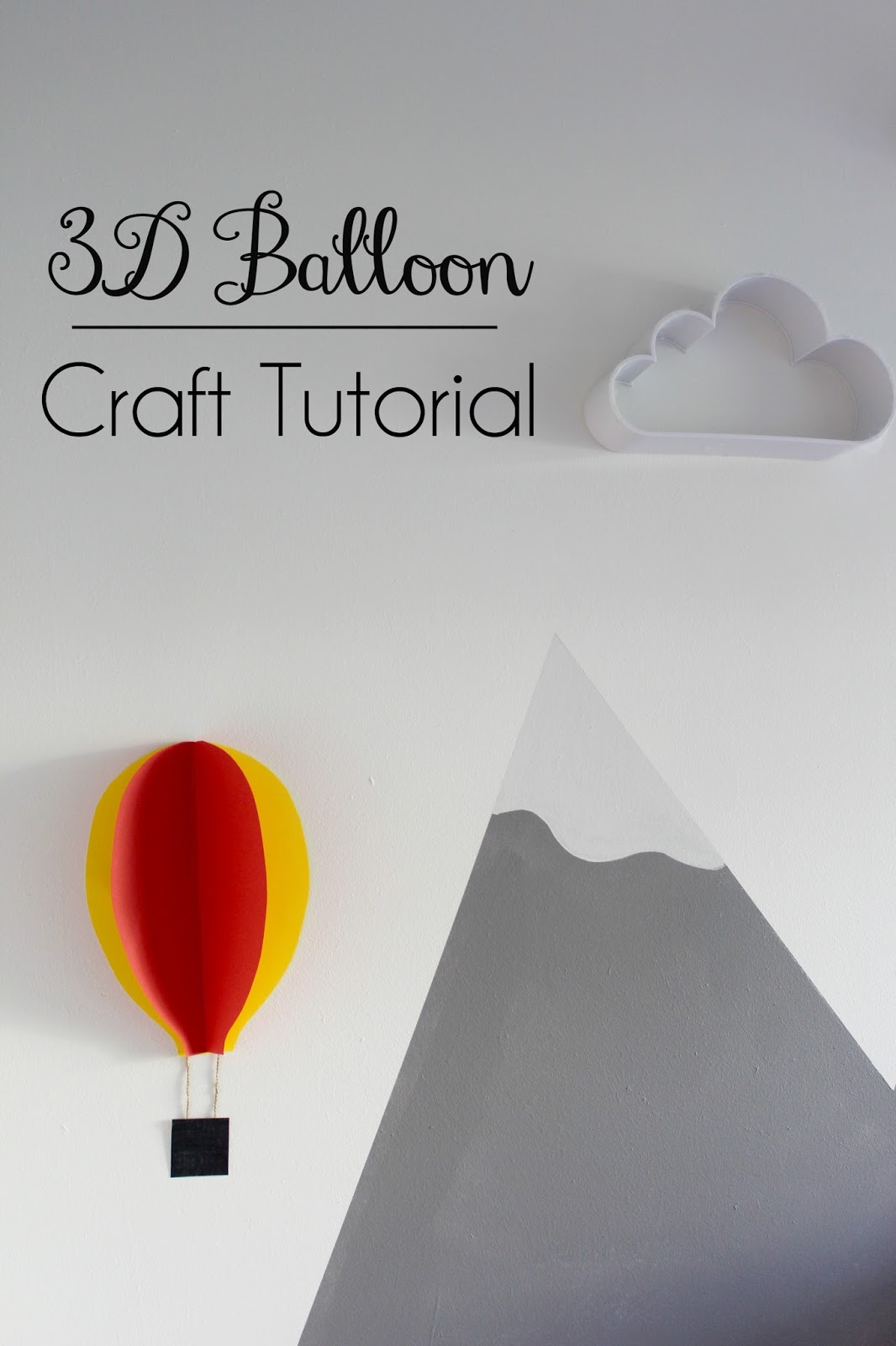 Craft Tutorial 3d Balloons Make Do And Diy