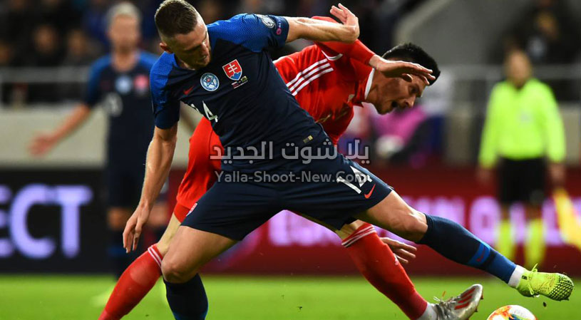 التعادل الاجابي ينهي مباراة ويلز وسلوفاكيا في التصفيات المؤهلة ليورو 2020