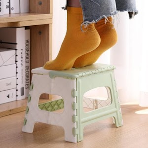 Plastic Foldable Multi Purpose Folding Step Stool Home Outdoor Storage Plastic Foldable Multi Purpose Folding Step Stool Home Outdoor Storage