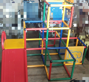 Baby Activity Gym n Slide set (used)