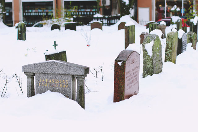 Stockholm Sweden Cemetery